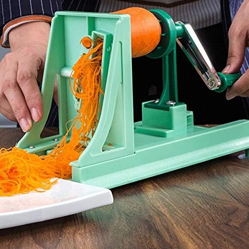 Vegetable Spiral Slicer Grater Peeler Spaghetti Maker with Food Container for Noodles Kitchen Tools