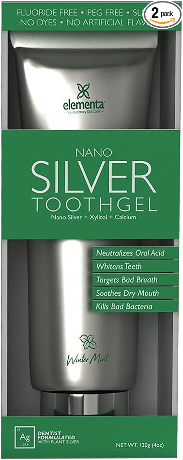 Elementa Silver - Wintermint Tooth Gel (2 Pack) - Wintermint