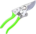 Garden Shears, Japanese Pruning Shears for Heavy Duty, Flowers Herbs Grapes Plant and Branch Cutters, Clippers, Trimmers, Scissors (Green)