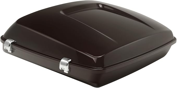5.5" Razor Motorcycle Trunk W/Latch Key Fit For Harley 2014-2025 Touring CVO Road King Street Glide Electra Glide Ultra Limited Pack Black Forest & Wineberry