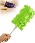 Duster Refills Reusable,2026 New 360° Fleece Duster Refills Set,Reusable Duster Pads Washable for Ceiling Fan Window Kitchen Floor Car (1, Green)