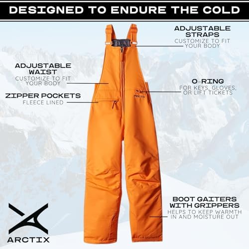 Arctix Kids Insulated Snow Bib Overalls