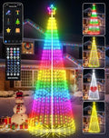 Avatar Controls 12FT LED Outdoor Christmas Tree, Smart RGB Cone Tree Lights