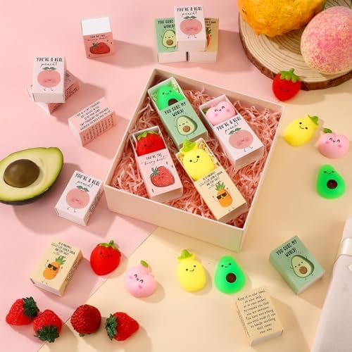 24 Sets Appreciation Fruit Gifts Inspirational Party Favors