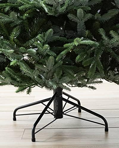 Balsam Hill European Silver Fir - Elegant Artificial Christmas Tree with True Needle Foliage Available Unlit or with LED Clear Lights, LED Clear, 5'