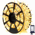 JMEXSUSS 800 LED String Lights Indoor Outdoor Christmas Lights Plug in
