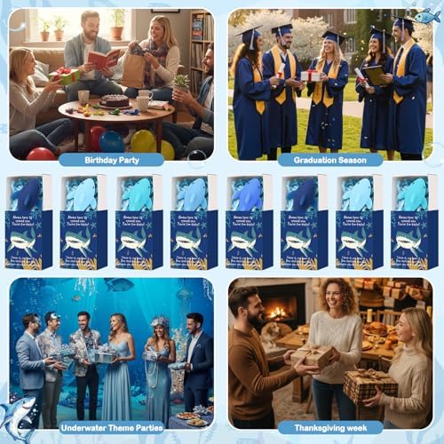 24 Sets Shark Appreciation Gifts Positive Remind Party Favors