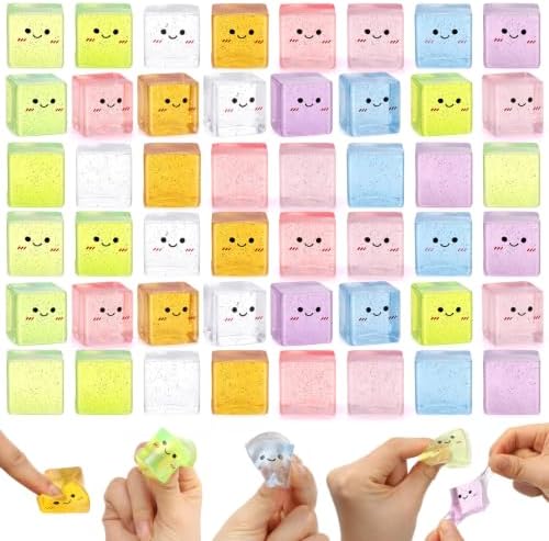 Thenshop 24 Pcs Glitter Ice Cube Ball 8 Colors
