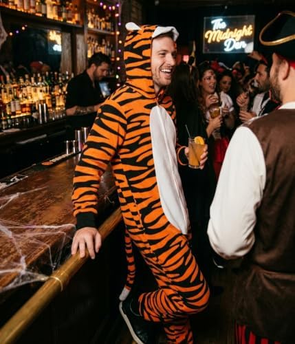 Tipsy Elves Men's Animal Halloween Jumpsuit Costume for Adults