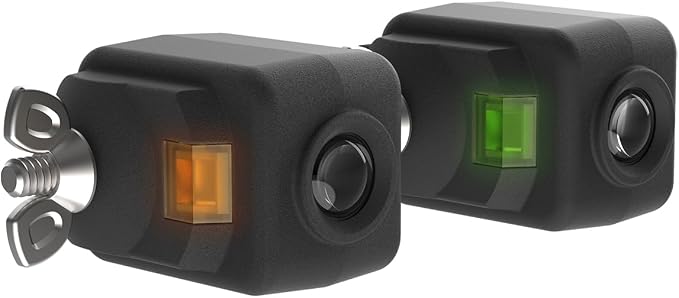 Chamberlain 820CB Garage Door Safety Sensor Replacement, 2-Pack | Works with all garage openers made after 1997, Includes brackets and 18 in wire, Auto-reverses on obstruction