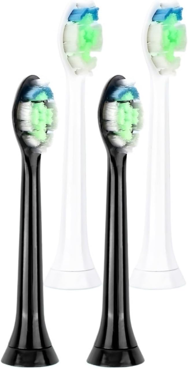 Toothbrush Heads Standard Replacement Brush Heads Advanced Cleaning for Stain Removal & Whiter Teeth Electric Toothbrush(CF064B1)