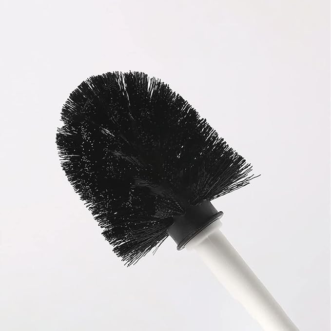 Toilet Cleaner Brush Toilet Brush and Holder, Toilet Bowl Cleaner Brush with Durable Scrubbing Bristles Toilet Brush Holder for Bathroom Brush for Bathroom(B) (B)