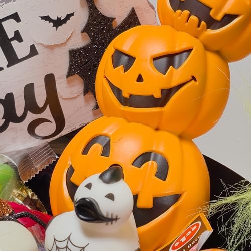 HALLOWEEN BASKET (125), trick or treat, snacks, spooky, variety pack, halloween box, boys, girls, college student, rubber duck, candy box, toys