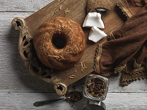 TORTUGA Caribbean Taste of Florida Coconut Rum Cake - 16 oz Rum Cake - The Perfect Premium Gourmet Gift for Gift Baskets, Parties, Holidays, Birthdays and make an Excellent Christmas Gift