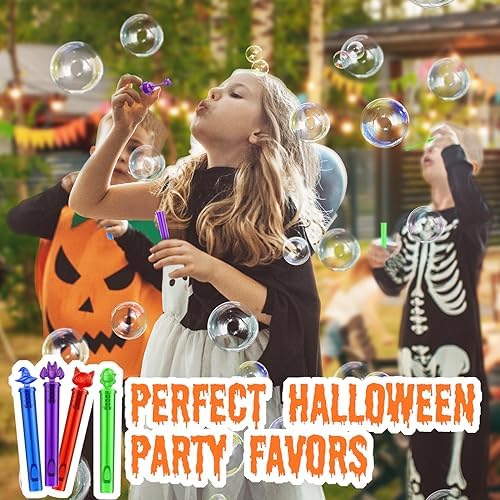 120PCS Halloween Bubbles, Halloween Party Favors for Kids Goodie Bag Filler