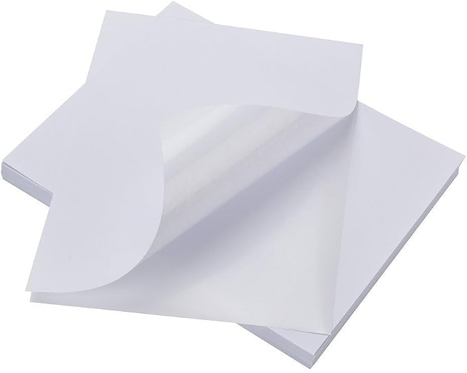9527 Product Full Sheet Shipping Labels, 8-1/2" x 11" Blank White Sticker Paper, Self Adhesive Address Labels for Laser/Inkjet Printers, 5000 Labels