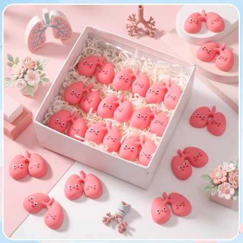 Thenshop 20 Pcs Respiratory Care Week Gifts Bulk for Respiratory Therapist