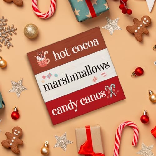 Hot Cocoa Bar Winter Decorations Indoor - Christmas Decor
