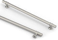 Asidrama 10 Pack 11.3 Inch(288mm) Brushed Satin Nickel Kitchen Cabinet Handles, Cabinet Pulls Kitchen Cabinet Hardware Cupboard Handles Drawer Pulls