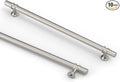 Asidrama 10 Pack 10 Inch(254mm) Brushed Satin Nickel Kitchen Cabinet Pulls