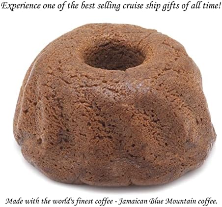 TORTUGA Caribbean Blue Mountain Rum Cake - 4 oz Rum Cake - The Perfect Premium Gourmet Gift for Stocking Stuffers, Gift Baskets, and Christmas Gifts - Great Cakes for Delivery