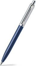 Sheaffer Sentinel Blue Ballpoint Pen with Chrome Trim