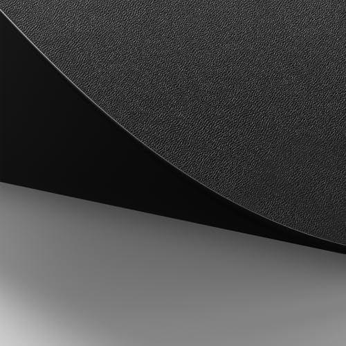 Jotsome Leather Desk Pad Mat, 34" x 17", Black
