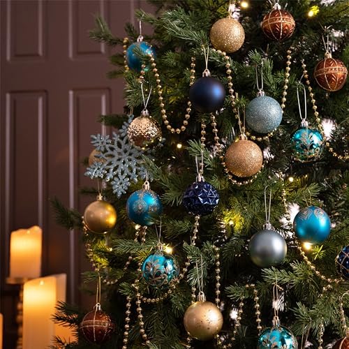 Valery Madelyn 50ct Christmas Tree Decorations Ball Ornaments 2 Inches
