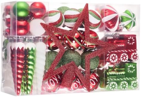 Valery Madelyn 100ct Christmas Ornaments Tree Decorations Set