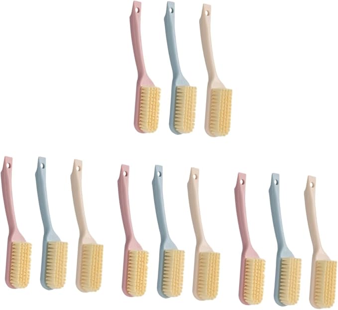 GALPADA 12pcs Multi-Function Shoe Cleaner Brush Soft Scrub Brush for Shoes Laundry Cleaning