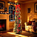 Alupssuc 5ft Pop Up Christmas Tree with Timer Lights, Remote, Dual Lights