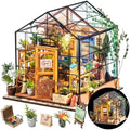 Rolife DIY Miniature Greenhouse Kits for Adults - Cathy's Flower House