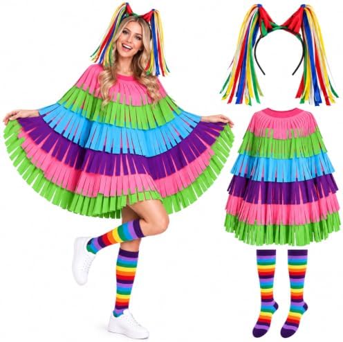 3 Pcs Halloween Pinata Costume Set