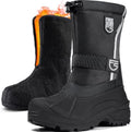 FREE SOLDIER Men's Waterproof Winter Shell Snow Boots with Removable Liner