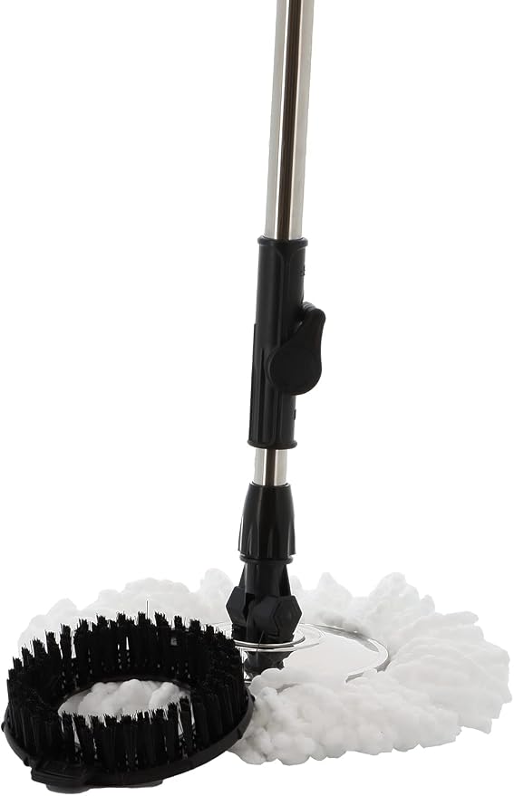 CycloMop® Commercial Spinning Spin Mop with Dolly Wheels - Heavy Duty Design for Years of Use