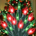 LED Christmas Lights Indoor Outdoor, 33FT 100 Count Mini String Lights