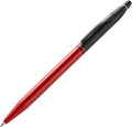 Cross Click Tuxedo Satin Metallic Red Ballpoint Pen - High-End Writing Tool for Versatile Use - Smooth Writing & Journaling - Elegant Accessory - Long-Lasting - Black Ink - Includes Gift Box