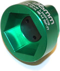 2 Stage 36mm Torque Limiting Oil Filter Wrench, Green, 6061-T6 Aluminum