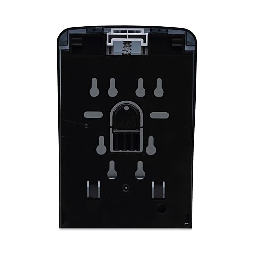Boardwalk 00SBBW Rely Hybrid Foam Soap Dispenser, 12" Width, 5" Depth, 4" Height, 900 mL, Black Pearl, 10" Height, 8" Width