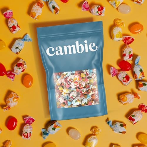 Cambie Assorted Fruit Hard Candy Individually Wrapped - 4 lbs Fruit Candy