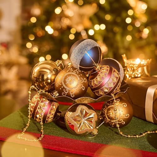 Valery Madelyn 16ct Christmas Tree Decorations Ball Ornaments 3.15 Inches