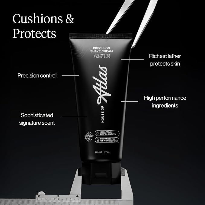 Bundle: Daily Face Wash (5 oz), Precision Shave Cream (6 oz), Aftershave (1.7 oz), Essential Razor for Men Handle in Dusk + total of 10 Blade Cartridges