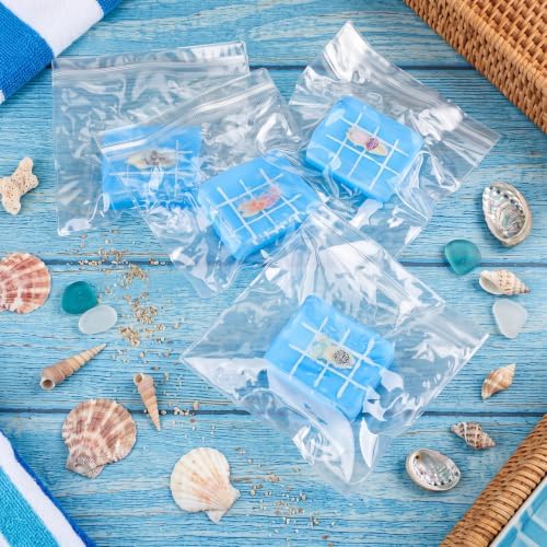 Meooeck 12 Pcs Pool Party Fidgets - Blue Putty with Swimmers Fidgets