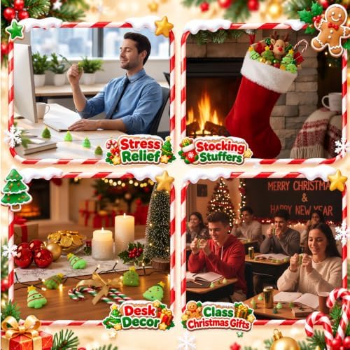 Thenshop 30 Pcs Christmas Tree Soft Ball Bulk