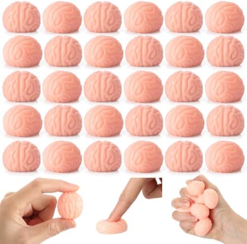 Thenshop 20 Pcs Christmas Soft Ball Bulk Gift Holiday Party Favor 5 Styles