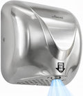 Commercial Hand Dryer for Bathroom, Automatic Wall Mounted Stainless Steel Electric Hand Dryer for Restrooms, Offices, Hotels, Restaurants & Public Facilities, Silver
