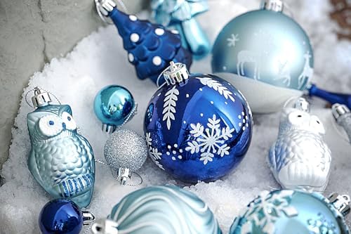 Valery Madelyn 80ct Christmas Tree Decorations Ball Ornaments Set