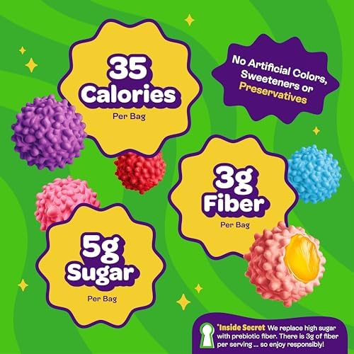JOYRIDE Super Novas Party Pack - Healthy Candy, 3-Pack Variety