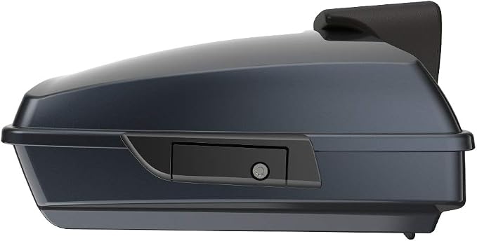 Advanblack Road Glide Tour Trunk Pack Black Tempest Razor Tour Trunk Pack Backrest Pad for '97-'25 Harley Touring Road King Street Glide Electra Glide CVO models