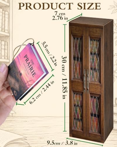 RONSTONE Mini Book Advent calendar for Christmas Tree Decor